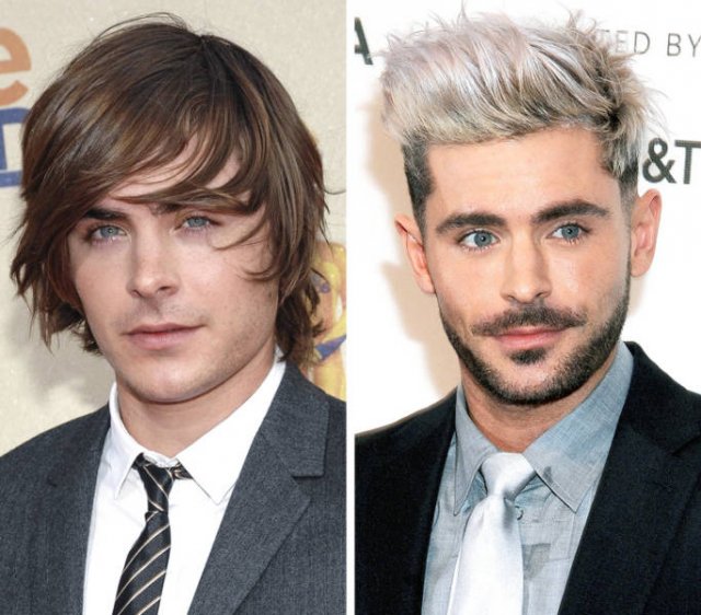 How Celebrities Changed Over Ten Years