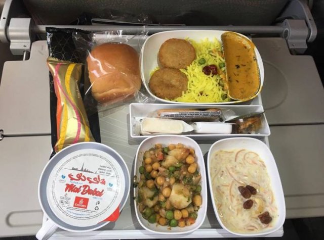 Different Airlines - Different Airplane Food
