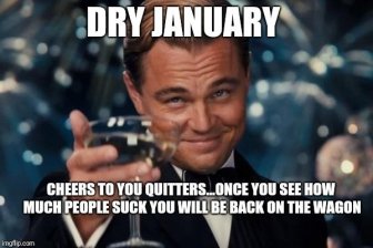 Dry January Memes
