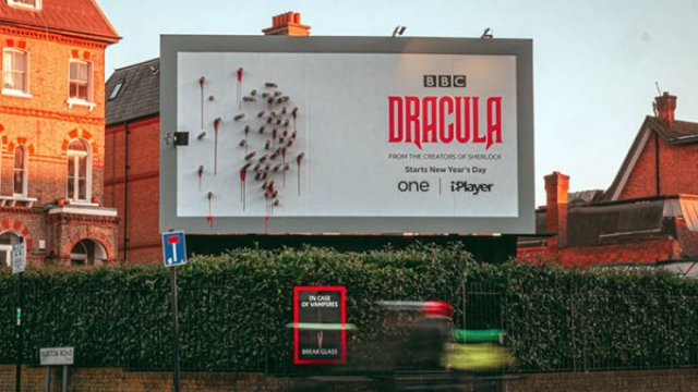 Creative BBC’s 'Dracula' Billboard Ad
