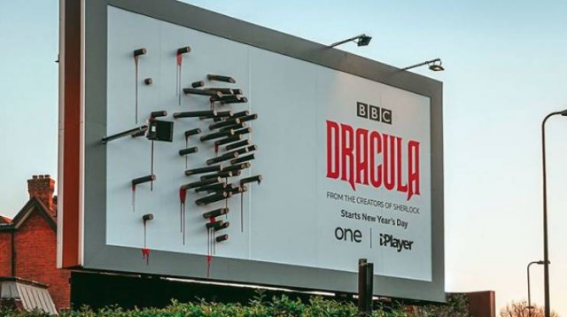 Creative BBC’s 'Dracula' Billboard Ad