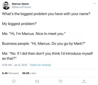 Name Problems That Drive People Crazy