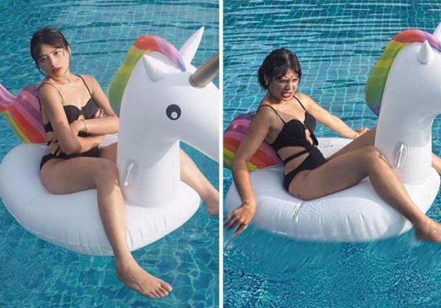 Thai Model Shows The Truth Behind Perfect Photos