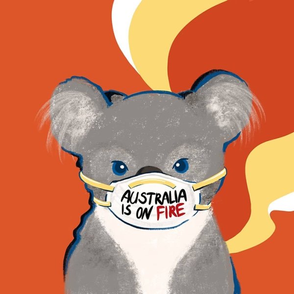 Australian Bushfires: Artists Share Support By Their Works