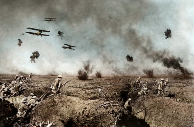 WW1 Colorized Photos