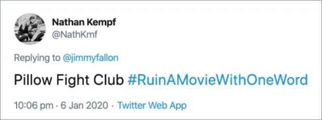 How To Ruin A Movie Title With One Word
