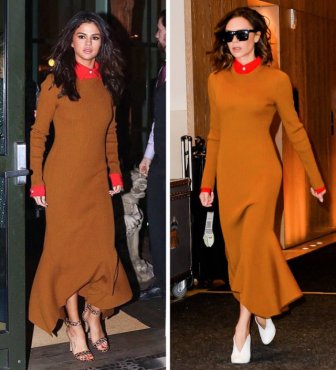 Different Celebrities In Same Clothes