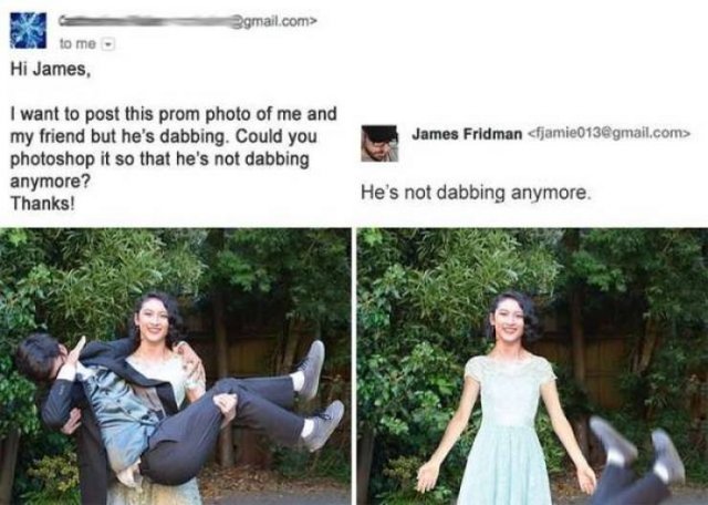 James Fridman Does Hilarious Photoshopping
