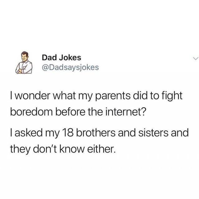 Dad Jokes, part 7