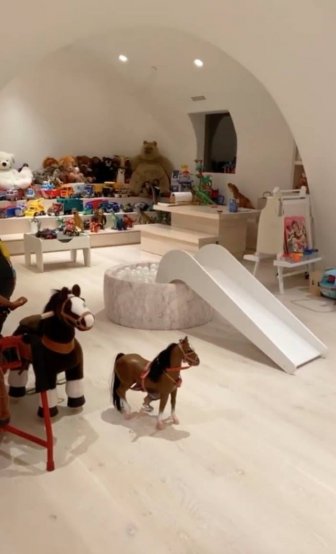 Kim Kardashian Kids Playroom