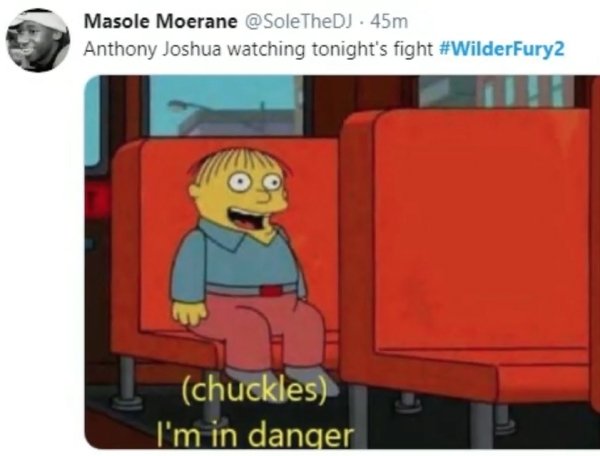 #WilderFury2 Memes