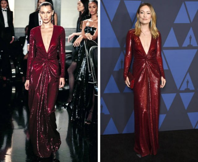 Celebrities Vs. Models: Same Outfits