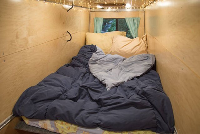 Couple Turned A Car Into Mobile Home For Travelling