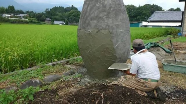 Japanese Elderly Couple Created A Real-Life Totoro Bus Stop