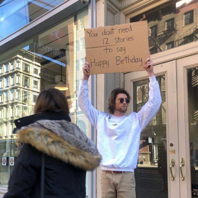 Dude With A Sign