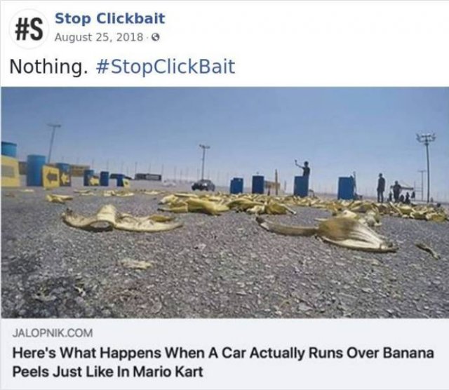 #StopClickBait Tweets