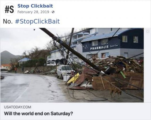 #StopClickBait Tweets