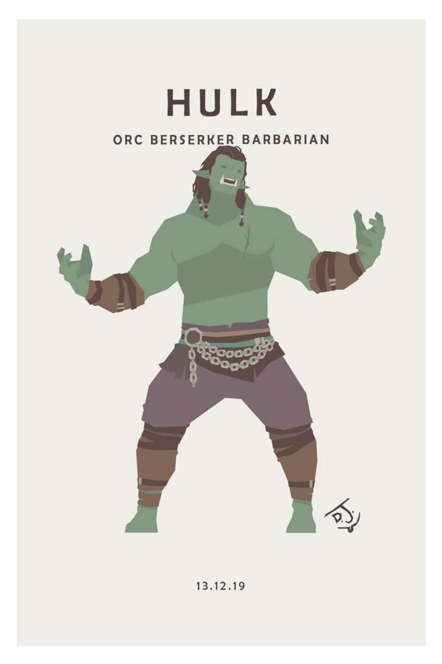 Marvel Heroes As D&D Characters