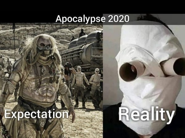Apocalypse Outfits: Expectation Vs Reality