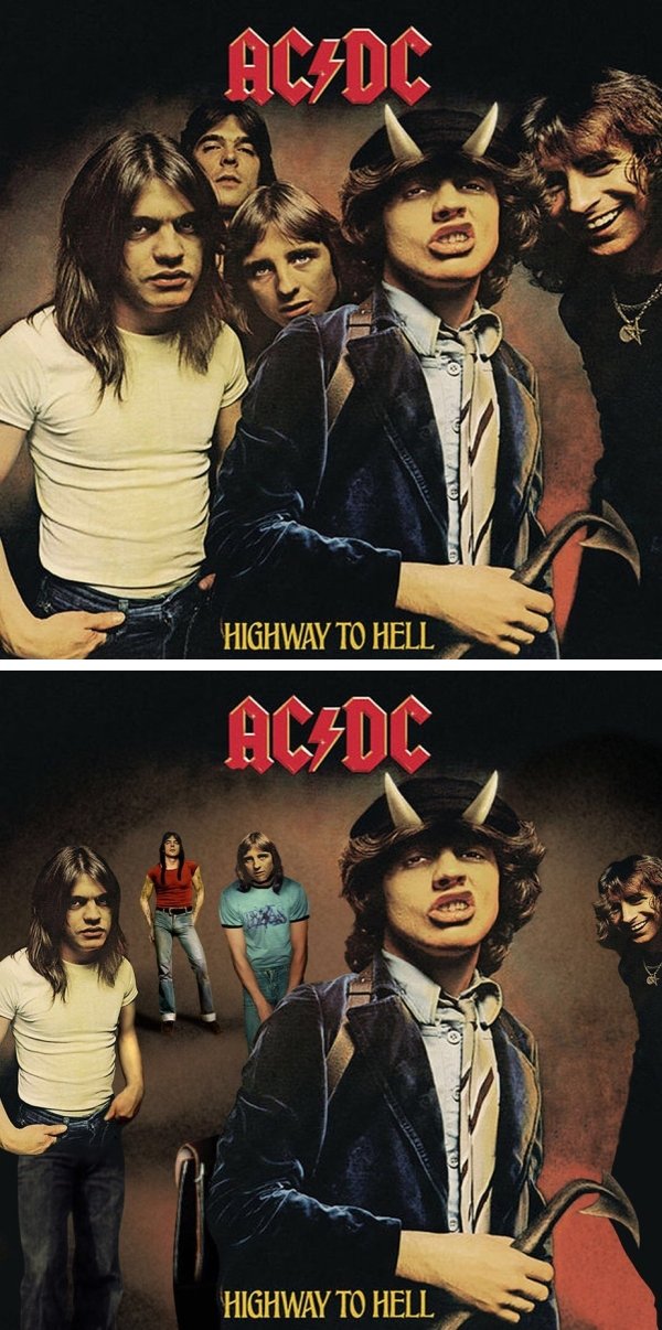 Social Distancing On Famous Album Covers