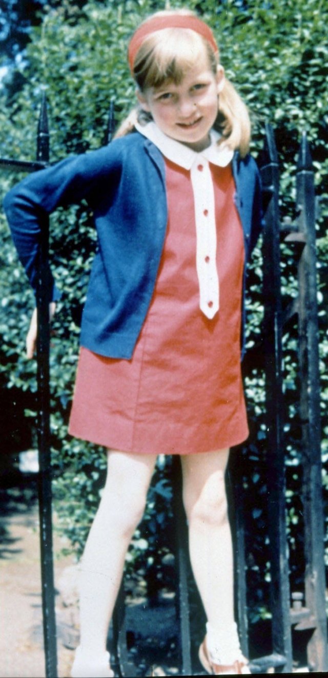 Childhood Photos Of Princess Diana