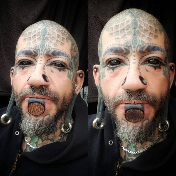 British Man Spent Over $12,000 On Body Modifications