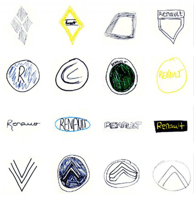 Brand New: Car Logos from Memory