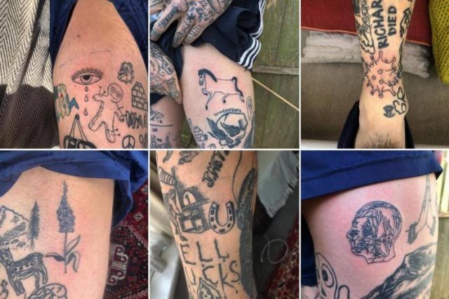 This British Guy Adds A New Tattoo Every Day Until Quarantine Ends