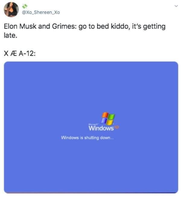 Internet Keep Trolling Elon Musk For His Baby's Name X Æ A-12
