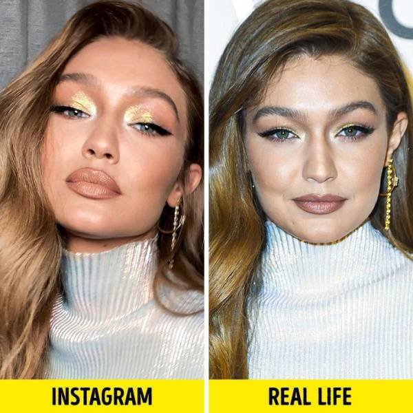 Celebrities: Instagram Vs. Real Life