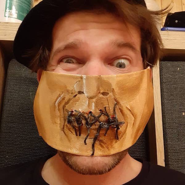Quarantine Face Masks By Matthias Kretschmer