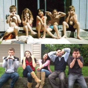 Childhood Photo Recreations