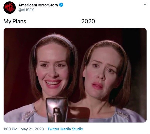 My Plans Vs. 2020 Memes