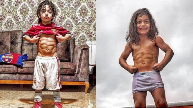 Strong 6-Year-Old Iranian Boy