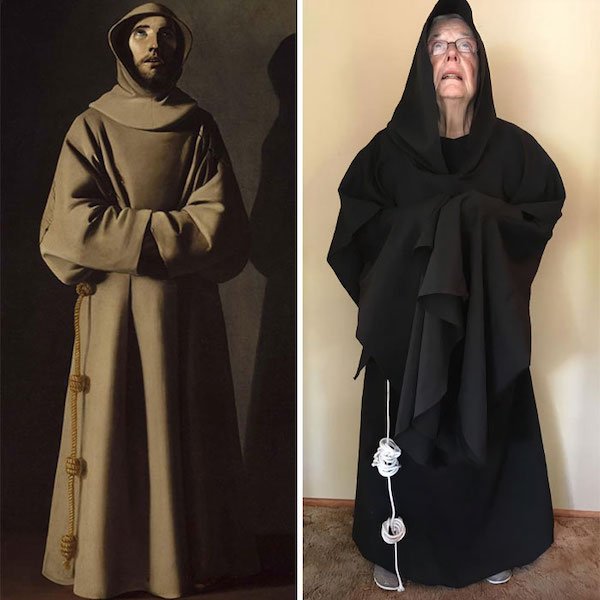 This 83-Year-Old Woman Does Art Recreation