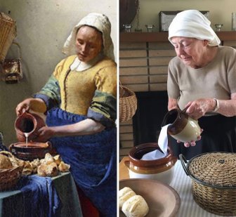 This 83-Year-Old Woman Does Art Recreation