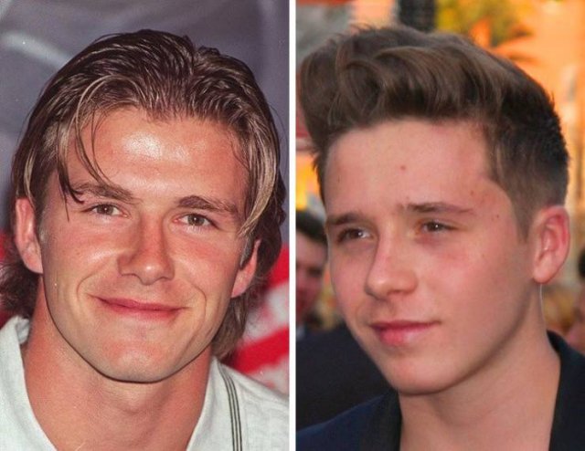 Celebrities And Their Kids At The Same Age