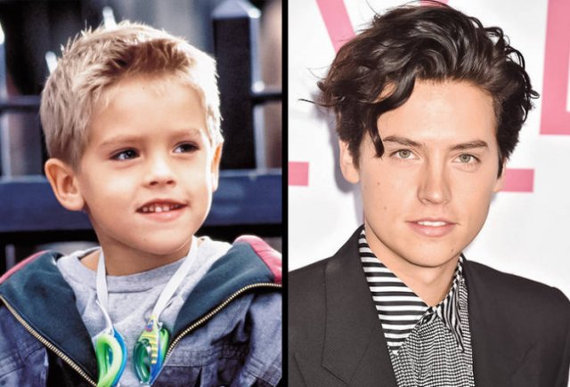 Celebrity Men: Then And Now