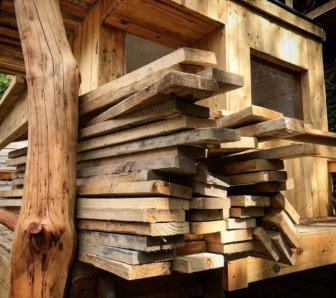 This Dad Built A Treehouse For His Daughters For Just $150