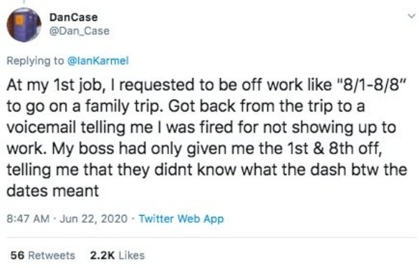 The Dumbest Reasons When People Were Fired