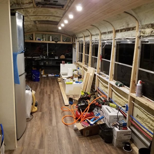 Old School Bus Was Transformed Into A Luxury Home
