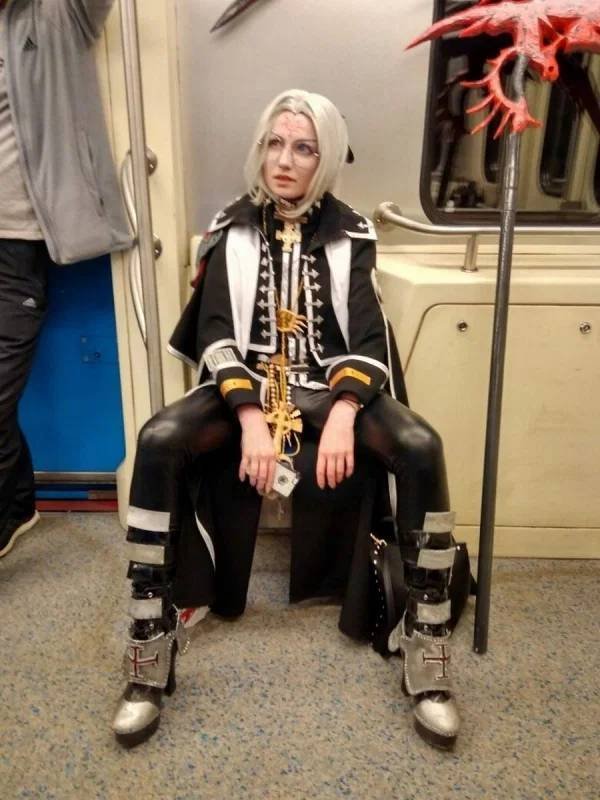 Weird Subway Passengers