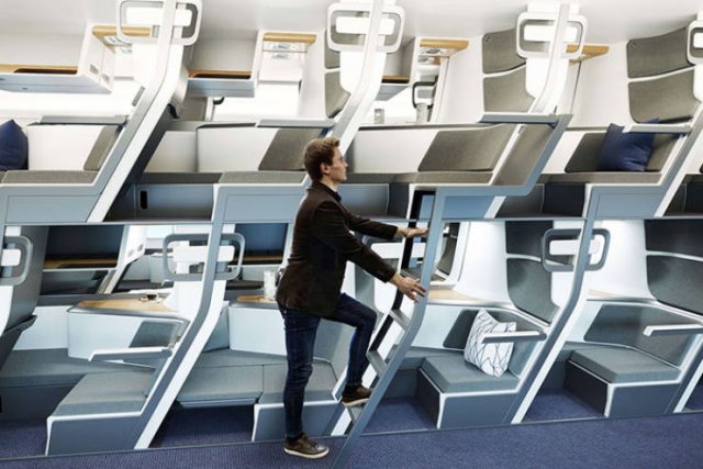 New Design Of Economy Class Airplane Seats