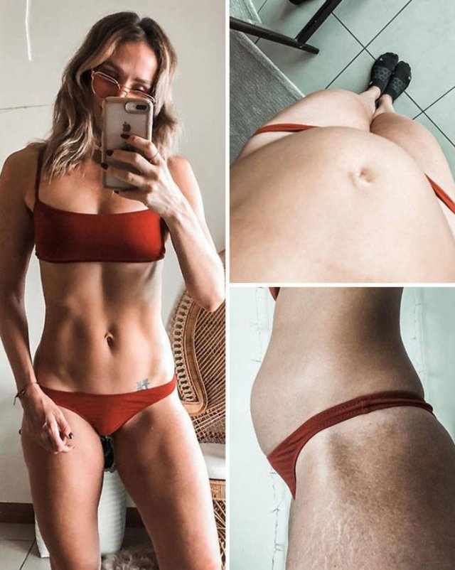 33-Year-Old Woman Shows Reality Behind Instagram Pictures
