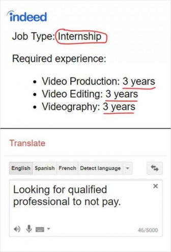 Job Expectations Fails