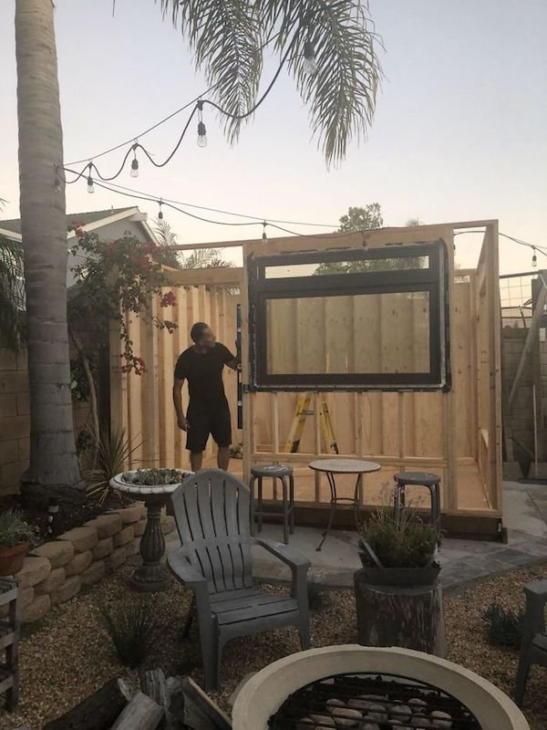 Dad Built Amazing Backyard Coffee Shop