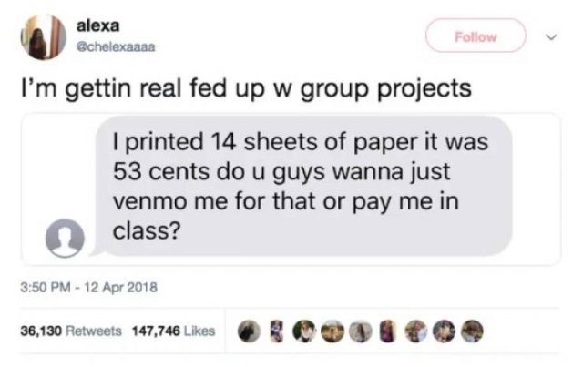 Group Projects Humor
