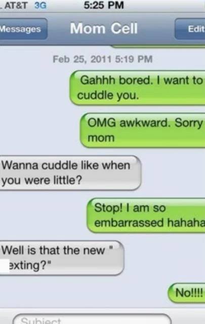 Awkward Text Messages