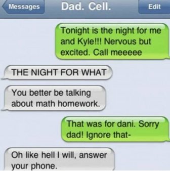 Awkward Text Messages