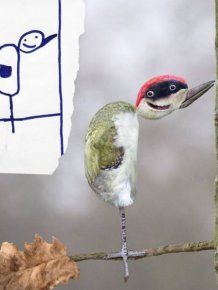 Dad Photoshopped Kids' Drawings